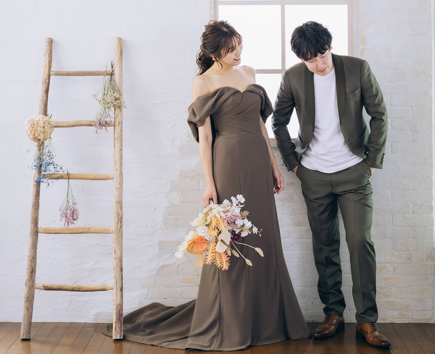 幸三郎ウェディングのWedding dress & color dress studio plan (with photo)イメージ