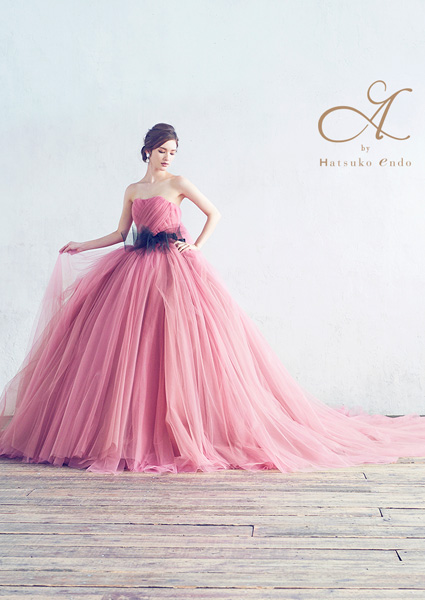 HatsukoEndo カラードレス Sophia Pink