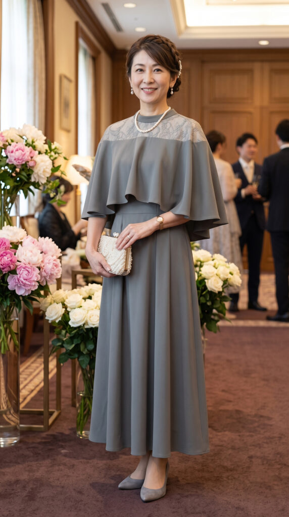 幸三郎ウェディングのゲスト衣装コーディネート